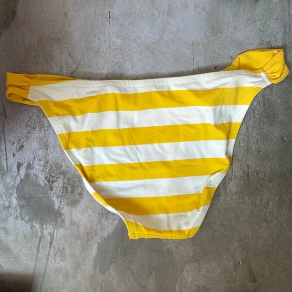 Victoria's Secret Yellow and White Bikini - Picture 3 of 11